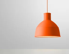 Závěsná lampa Unfold, orange