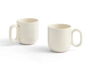 Hrnek Barro set 2ks, off-white