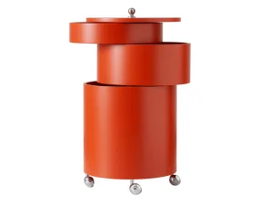 Stolek Barboy, orange