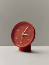 Hodiny Table Clock, red