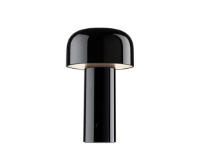 Přenosná lampa Bellhop, glossy black