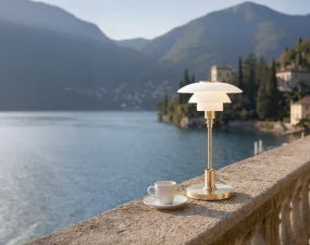 Přenosná lampa PH 1/1, brass metallised