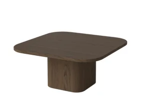 Konferenční stolek Eida 70x70 H32, dark oiled oak