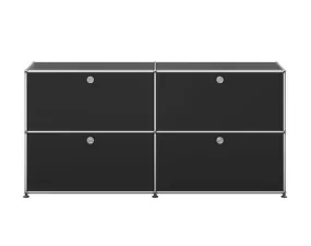 Komoda USM Haller E2, graphite black