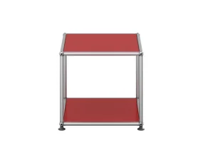 Odkládací stolek USM Haller M21, ruby red