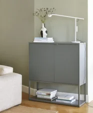 Stolní lampa Fifty-Fifty Desk, ash grey