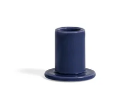 Svícen Tube Small, midnight blue