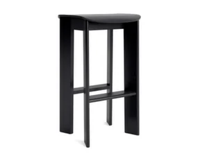 Barová stolička Chisel 30 H75, black lacquered oak