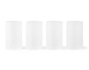 Sklenice Ripple Verrines set 4ks, frosted
