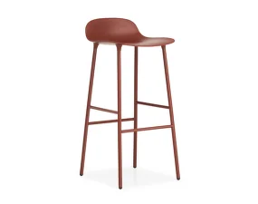 Barová židle Form 75 cm Steel, red