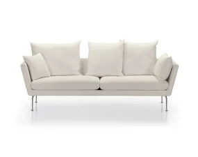 Pohovka Suita Sofa 3místná, pointed cushions s policovou deskou
