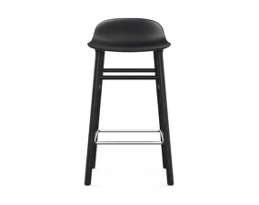 Barová židle Form 65 cm Black Oak, black