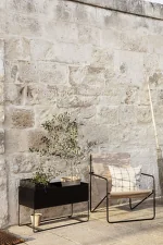 Truhlík na květiny Plant Box Large, light grey