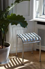 Stolička Palissade Stool, galvanised