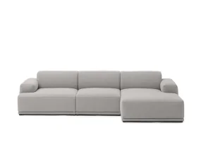 Třímístná pohovka Connect Soft, configuration 2, Clay 12