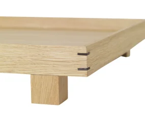 Dřevěný tác Bon large, oak