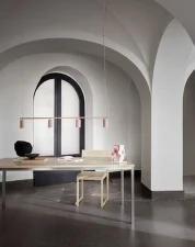 Závěsná lampa Donna Line 120, black ink