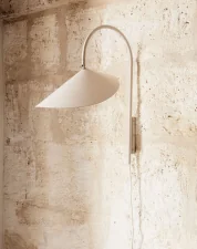 Nástěnná lampa Arum Swivel, cashmere