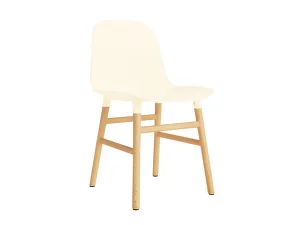 Židle Form Oak, cream