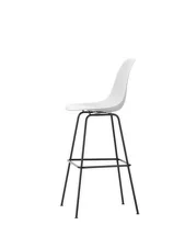 Barová židle Eames Plastic High, cotton white