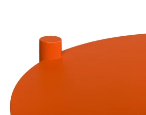Odkládací stolek Ande, orange peel