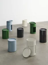 Úložný stolek Facet Cabinet 100, misty grey