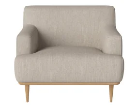 Křeslo Dover, oiled oak / Baize sand