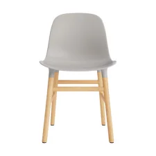 Židle Form Oak, warm grey