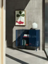 Komoda Perforated Cabinet Floor Medium, steel blue