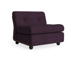 Křeslo Amanta, Turf burgundy