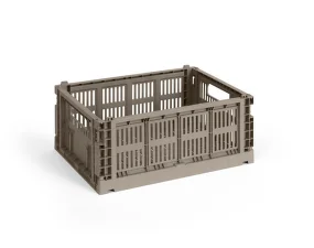 Úložný box Colour Crate Medium, warm grey