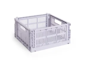Úložný box Colour Crate Medium Square, lavender