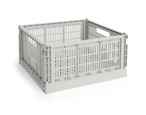 Úložný box Colour Crate Large Square, grey