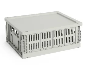 Plastové víko Colour Crate Medium, grey