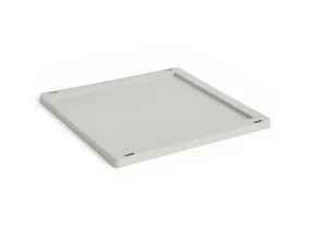 Plastové víko Colour Crate Medium Square/Cube, grey