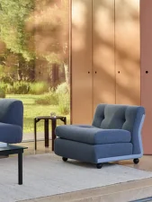 Ex-display Křeslo Amanta, Turf blue grey