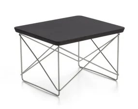 Occasional Table LTR, oak dark / stainless steel