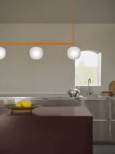 Závěsné svítidlo Rime Rail, orange