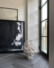 Váza Katachi Big, high glaze birch