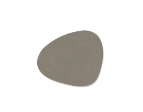 Podložka pod skleničku Curve Nupo, flint grey
