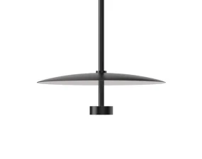Závěsná lampa Reflection Ø24, black lacquered aluminium