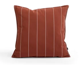 Polštář Terrazza, terracotta narrow stripe