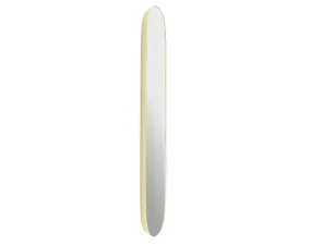 Zrcadlo Framed Mirror 118 cm, light yellow/clear