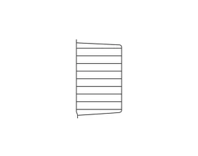 Nástěnný panel String Wall 50 x 30, dark brown