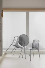 Zahradní stůl Deville Ø55, silver grey