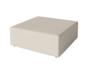 Pouf Sora 95x95 cm, ivory