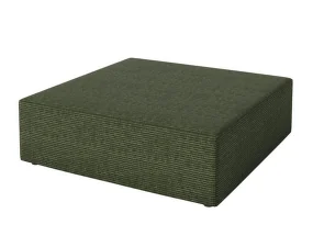 Pouf Sora 115x115 cm, green