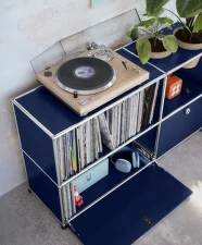 Komoda USM Haller C2, steel blue