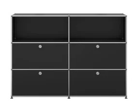 Komoda USM Haller M64, graphite black