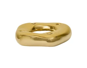 Adventní svícen Bellure Ring, brass
